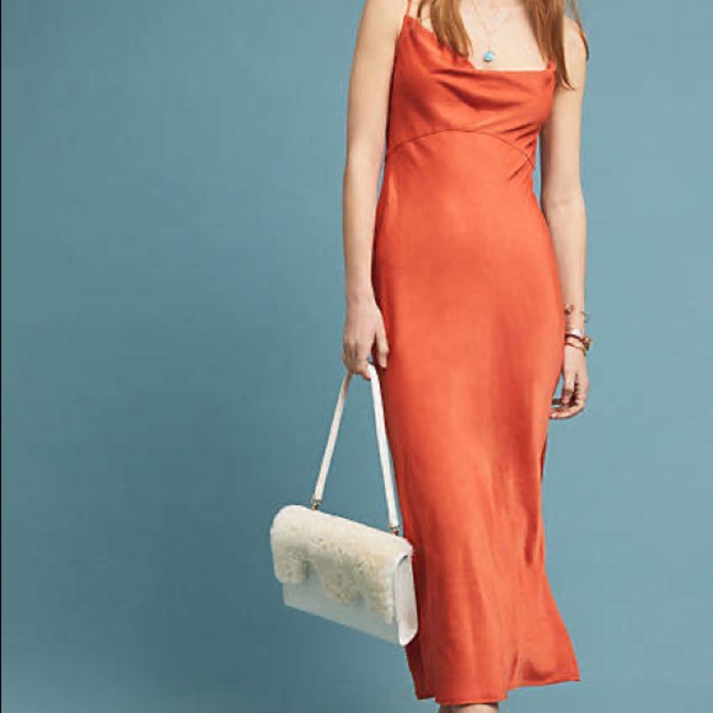 Anthropologie Elyse Slip Dress NWT